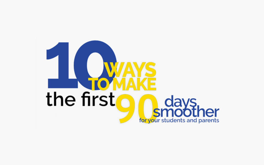 10 Ways to make the first 90 Days smoother